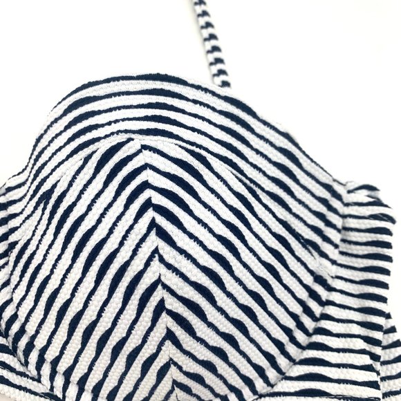 Tommy Bahama Navy Underwire Swim Bikini Top NEW - Picture 5 of 5